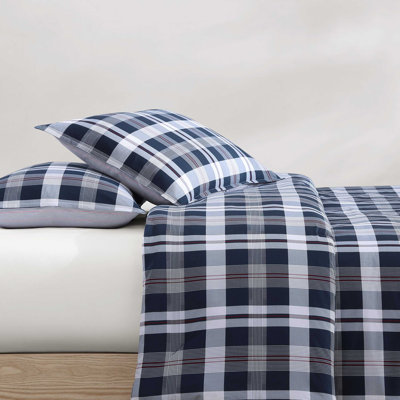 Tommy Hilfiger Dream Madras Cotton Blue Duvet Cover Set