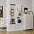 Wall-Mounted Full Length Mirror, Full Body Mirror With Shelf, Full Body Mirror With Hook Wall-Mounted Mirror With Multifunctional Design Panel