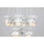 Lustre araignée à 10 lumières à intensité variable Pacha