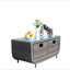 Table basse avec verre trempé