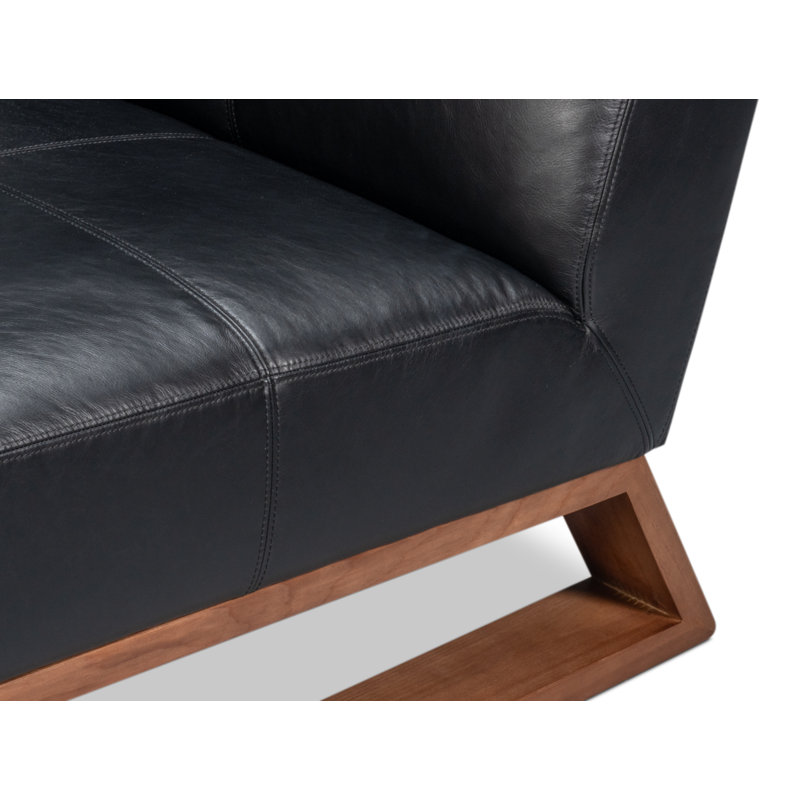 Wylam Slipper Chair, Black