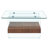 Modern Two-Tier Square Coffee Table with Stylish Design and Practical Storage
