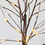 Lighted Artificial Cedar Christmas Tree-489881889