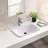 Nantucket Sinks Great Point 14.5'' White Vitreous China Rectangular Bathroom Sink
