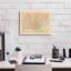 Carte de Cincinnati par Wild Apple Portfolio - impression sur toile tendue-1078503153