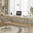 Crystal-cream Rectangular Solid + Manufactured Wood with 3 drawers desk-109708077
