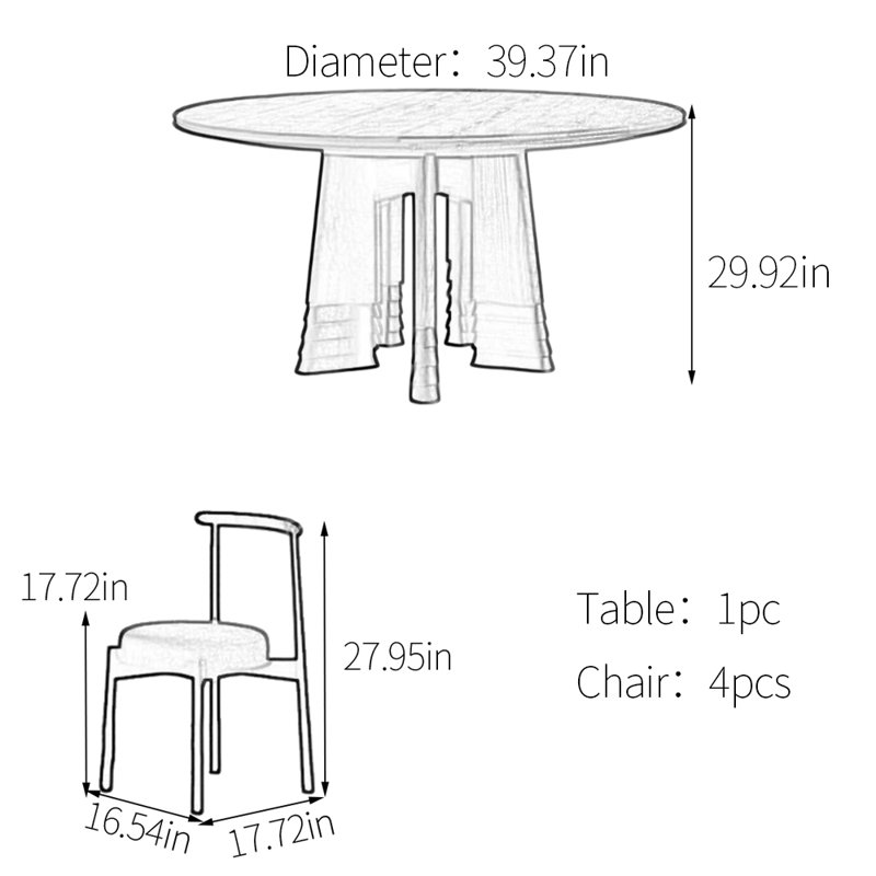 Liam, 29.92"H x 39.37"L x 39.37"W