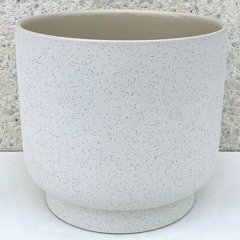 Pot gris moucheté