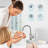 Bar Sink Faucet, Bathroom Kitchen Faucet Brushed Nickel Pre Wet Small Mini Kitchen Bath Utility Marine Faucet Single Hole Stainless Steel Farmhouse Vanity Lavatory Faucets Outdoor