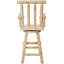 Tabouret de bar rustique - Fabrication en bois de sapin-23347739
