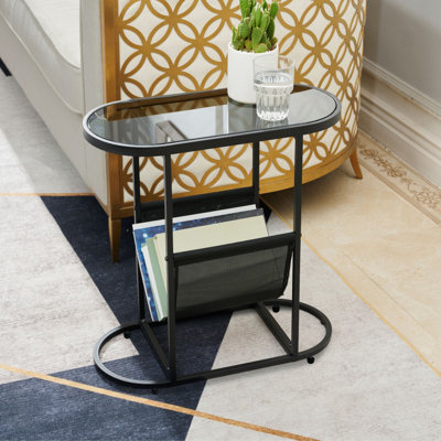 Petites tables d'appoint Petit espace de rangement avec rangement pour magazines