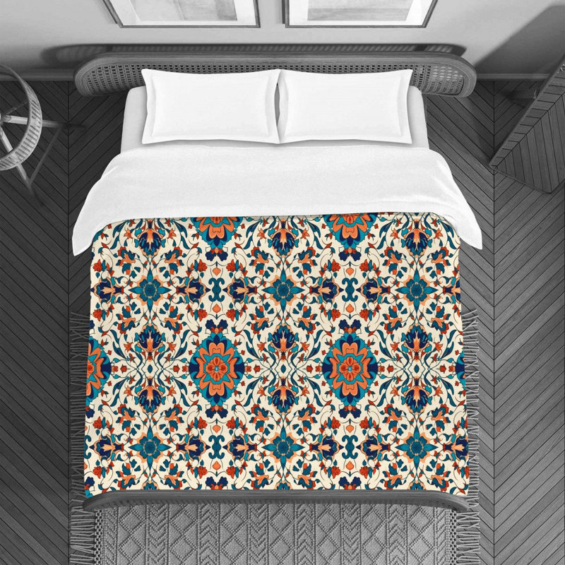 Housse de couette persane d'inspiration persane, Housse de couette simple