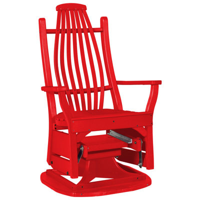 Fauteuil coulissant en bois cintré