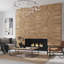 Bois Concept 29.53 in. x 29.53 in. Matte Brown Porcelain Wall and Floor Tile (12.16 sq. ft./case) (2-pack)
