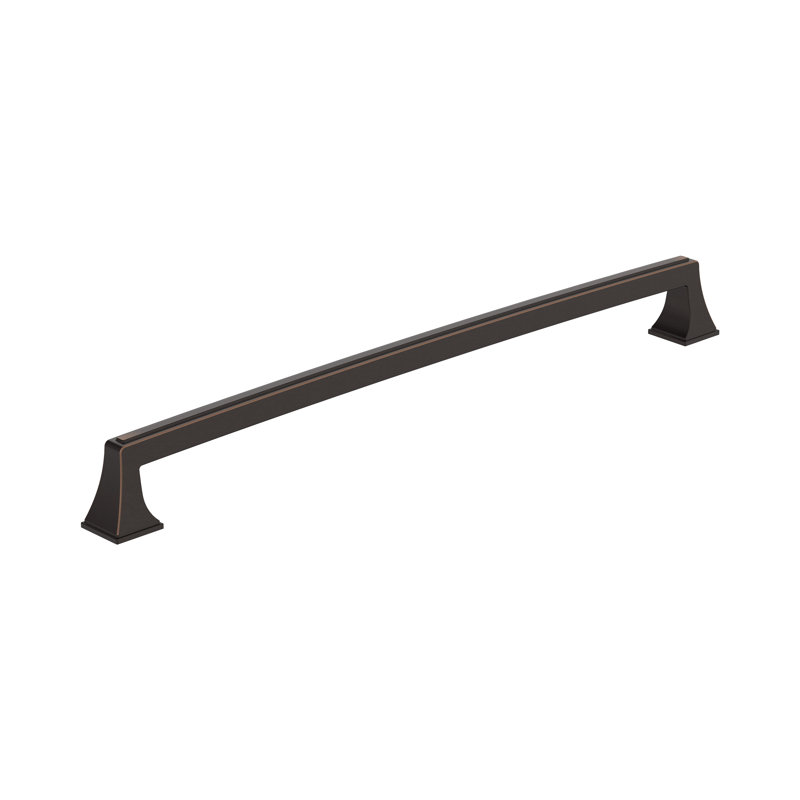 Poignée barre Mulholland, Bronze huilé, 12.625"