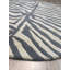 Tapis gris en laine touffeté à la main Sleek Graceful-1469643306