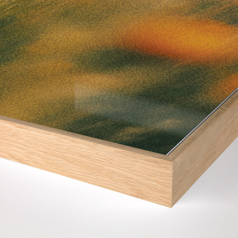 Prairie I Print by Coup D'Esprit, 24" H x 32" W x 2" D, Light Brown