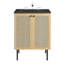 Meuble-lavabo simple 24,5 po avec plateau en bois Modway-93811910-93811907