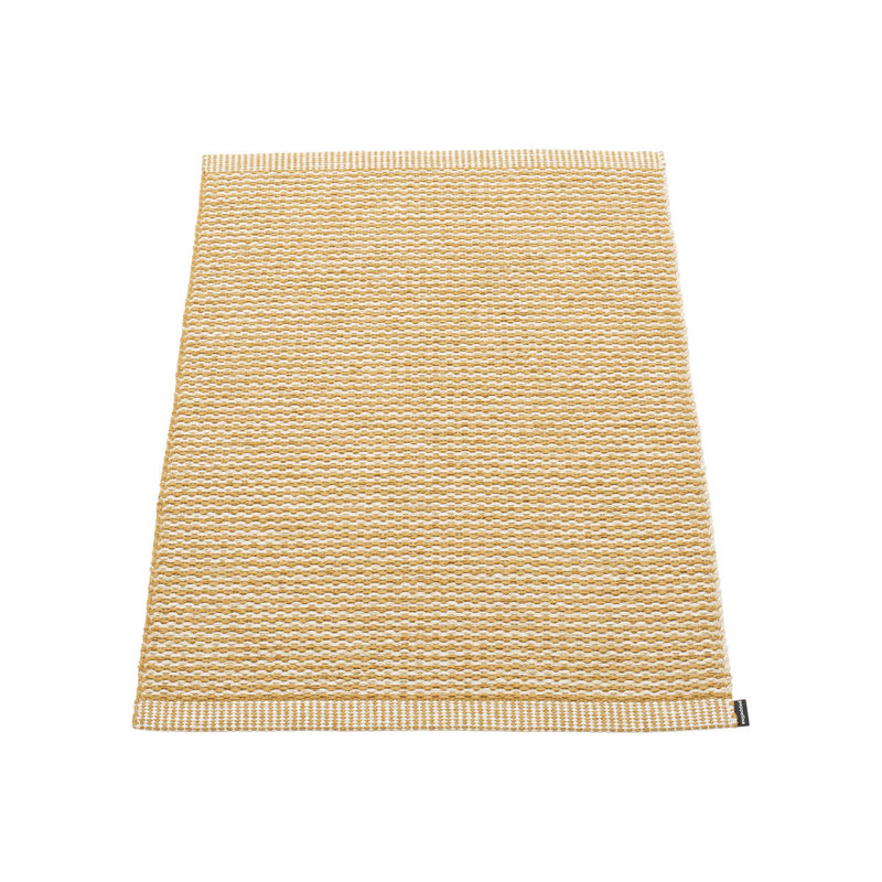 Tapis ocre / crème MONO 2 x 2,75 pi, Rectangle 2 pi x 2 pi 9 po