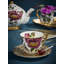 Spode Creatures Of Curiosity Tea & Sauc 8.8Oz Flt(Wht/Lprd)