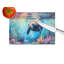 Manatee Glass Cutting Board Large