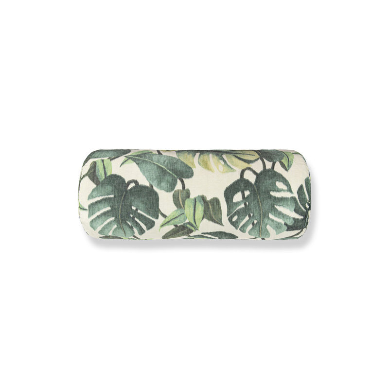 PROVENCE PILLOW, Leaf Rainforest Warp Print