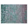 Machine Washable Indoor/Outdoor Xhevrie Teal Rug