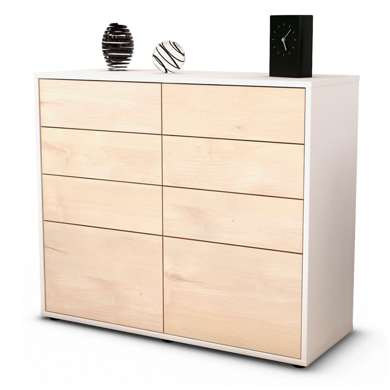 Ravenwood 92cm Sideboard, White/Cedar