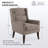 Upholstered Polyester Accent Armchair (Set Of 4)