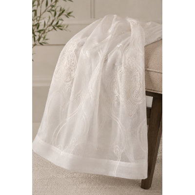 Ellianna Sheer Curtain Single Panel
