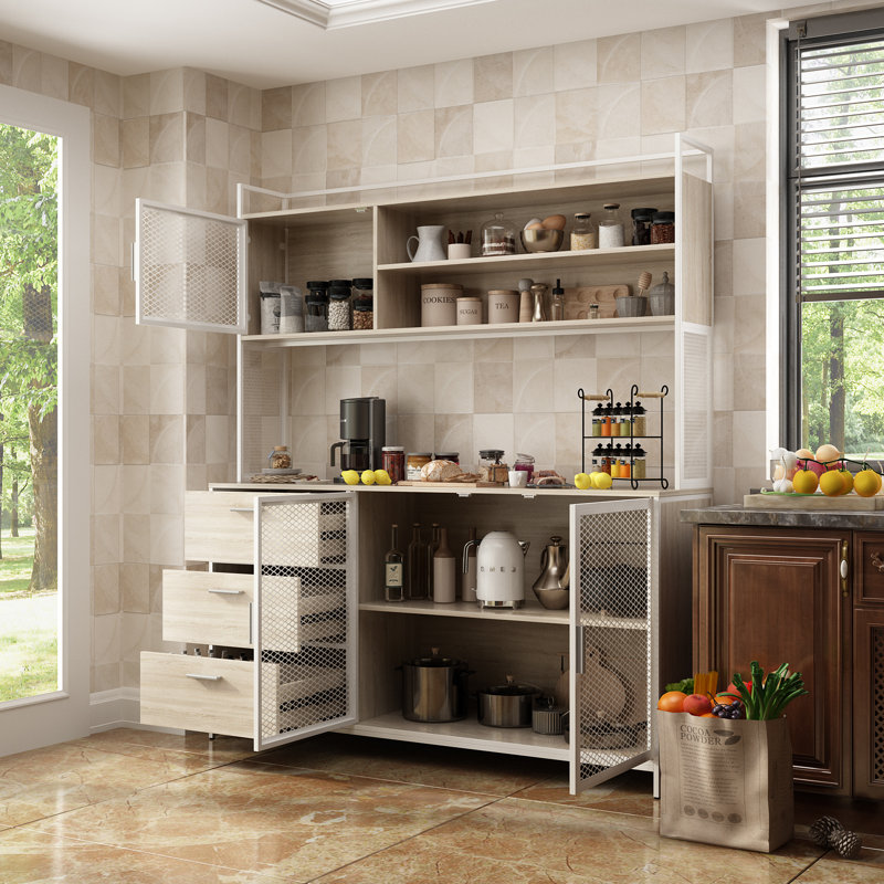 Garde-manger 68,5 po Lackowski, Chêne