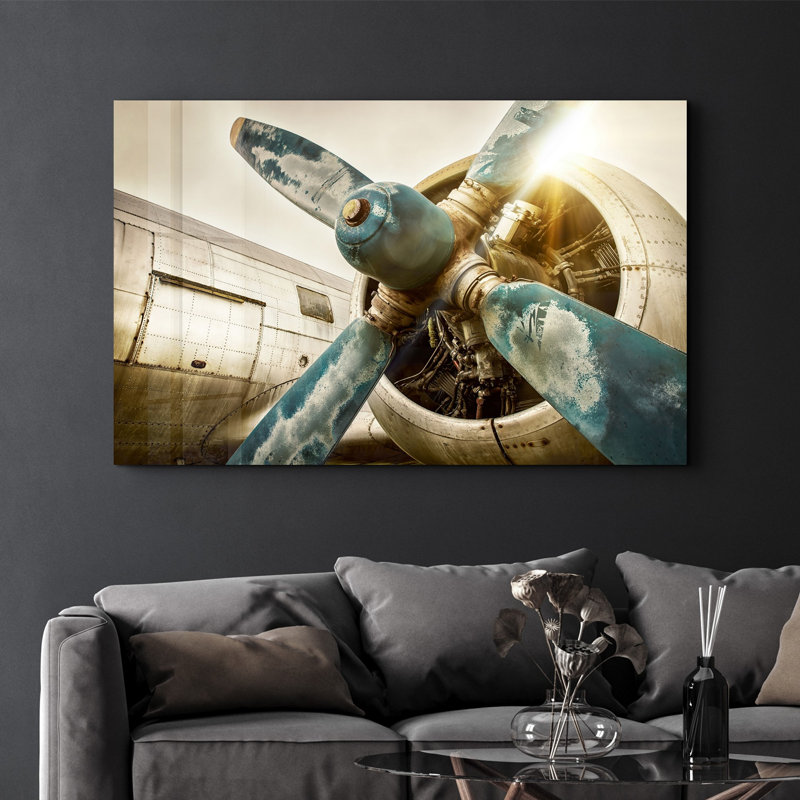 Élégante peinture murale en verre trempé de 13,8 po x 21,7 po | 100% verre trempé, épaisseur: 0,16 pouce | Imprimé UV pour des couleurs éclatantes | Parfait pour la décoration intérieure, le salon et les espaces de bureau