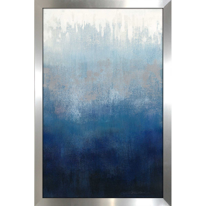 «Silver Wave I» - reproduction de photo, H 27,5 po x l 21,5 po x P 0,75 po
