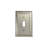 Impressions 1 - Gang Toggle Light Switch Standard Wall Plate-164804132
