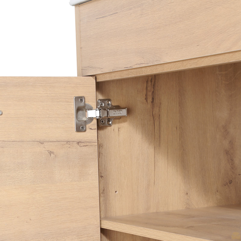 Meuble-lavabo de 36 pouces, meuble-lavabo autoportant ou flottant, optionnel - n'inclut que le meuble-lavabo, évier inclus
