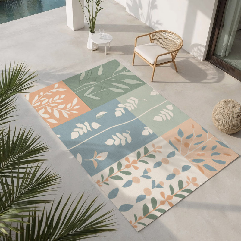 Tapis intérieur et extérieur Fresh Horizon, Rectangle 9 pi x 12 pi
