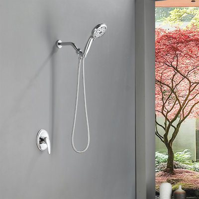 Volume Control Shower Faucet with Rough in-Valve