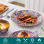 Porcelain Dinnerware Set 12 Pieces , Multicolour Set, For 4 Person, In Bohemian Style-123687067