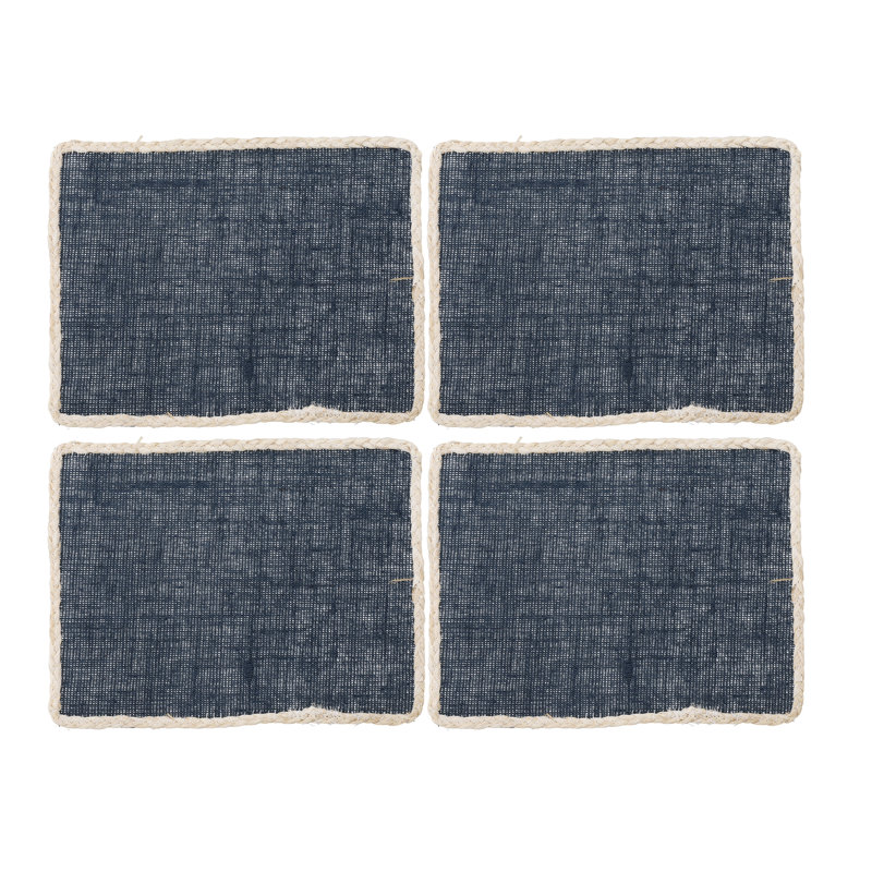 Naturals Jute Solid Colour Rectangle Placemat
