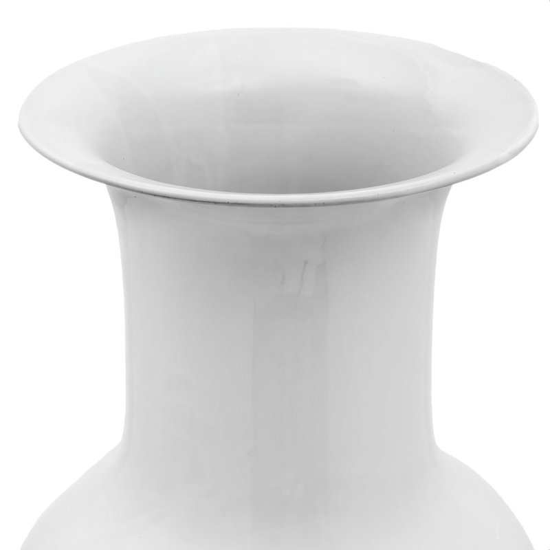 Vase de plancher en céramique HuneyCutt , Blanc