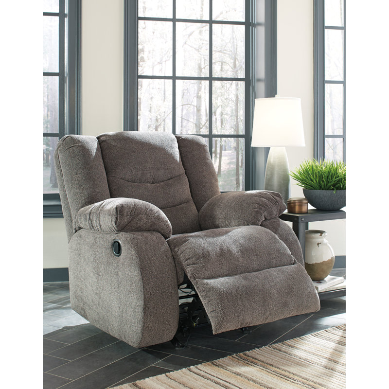 Canapé inclinable, causeuse et fauteuil inclinable Tulen, Gris