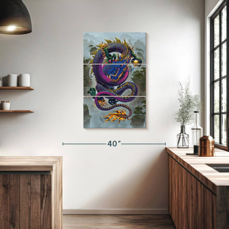 Brampt Good Fortune Dragon, 38" H x 24" W