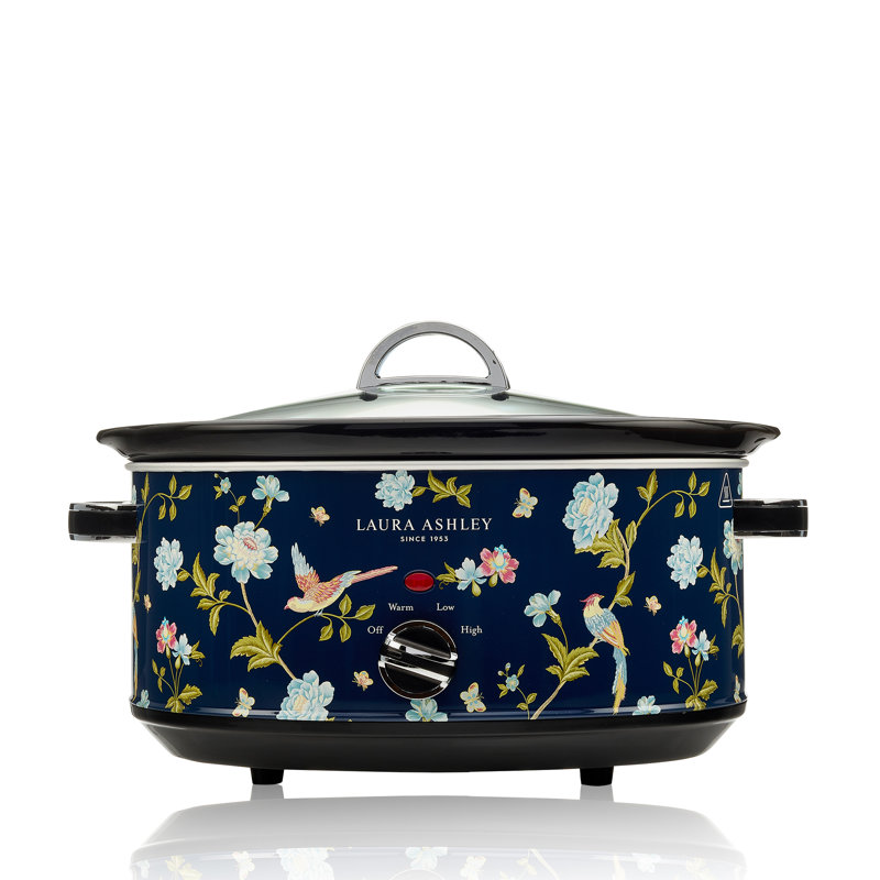 VQ- Laura Ashley 6.5L Slow Cooker, Elveden Navy