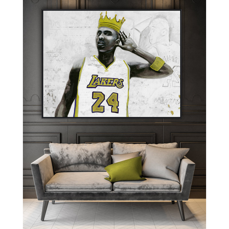 Kobe Print, Black Framed, 45" H x 57" W