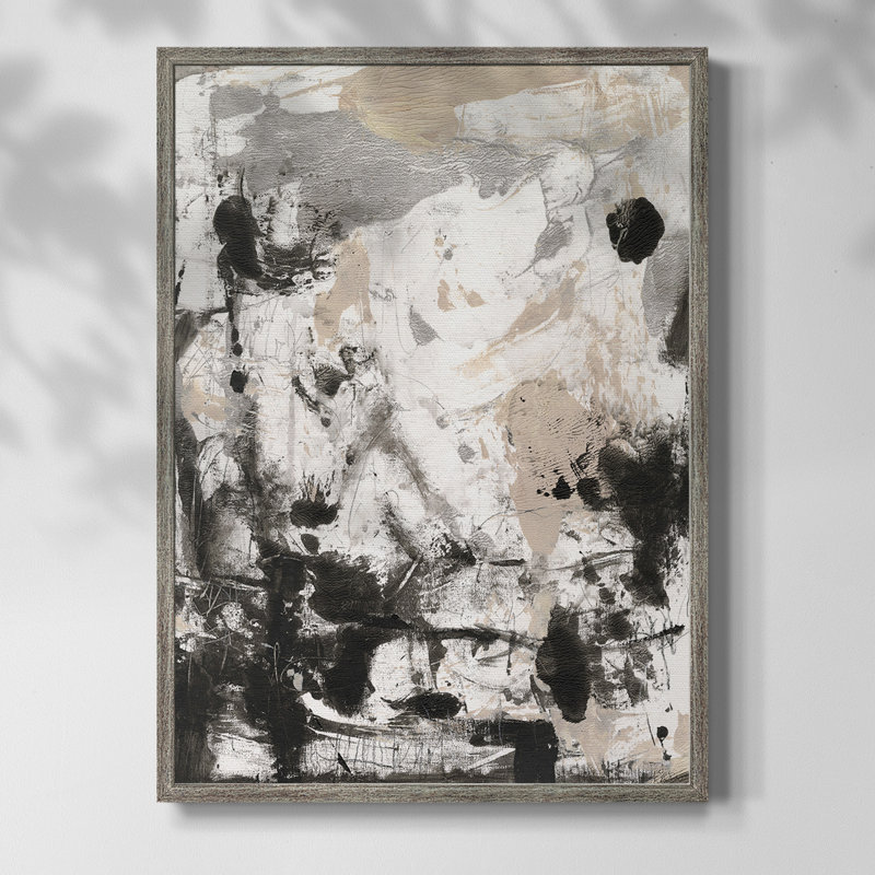 Disarray I Framed Print - Solid Wood, 30" H x 24" W