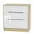 White Gloss/Bardolino Oak