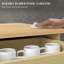Buffet avec comptoir en bois massif HOMcom