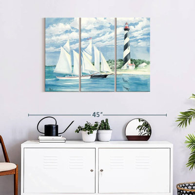 «Passing The Light», 3 pièces sur toile