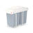 Steel Manual Lift Pull Out Trash Can - 7.4 Gallons
