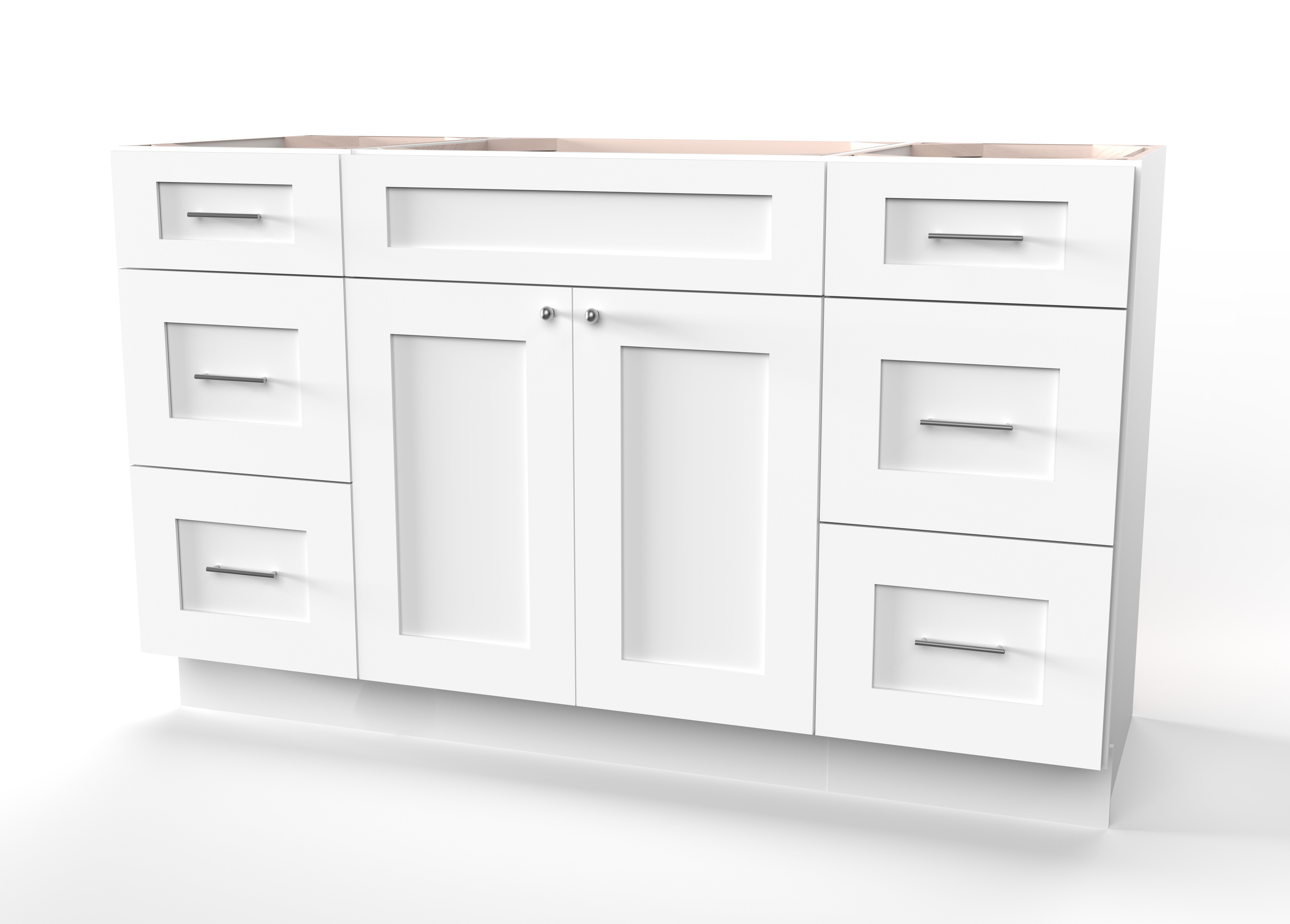 Disar 54'''' Single Bathroom Vanity With Drawer Base Only | Wayfair